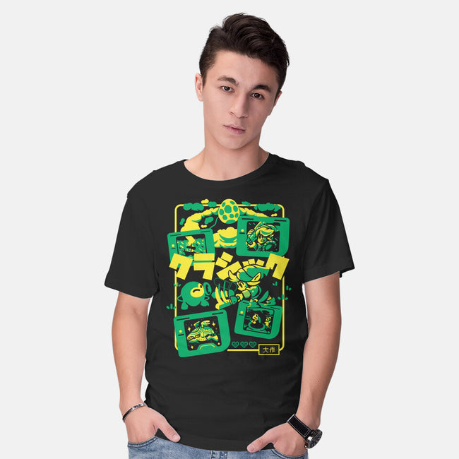 Hero Awakes-Mens-Basic-Tee-Sketchdemao