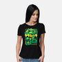 Hero Awakes-Womens-Basic-Tee-Sketchdemao