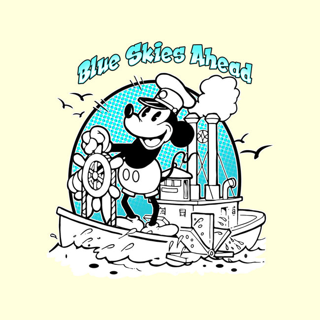 Blue Skies Ahead-None-Drawstring-Bag-palmstreet