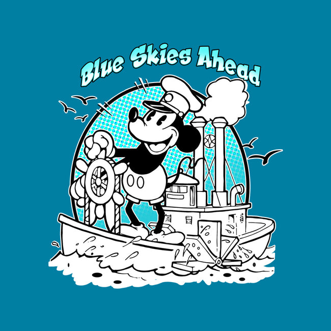 Blue Skies Ahead-Mens-Basic-Tee-palmstreet