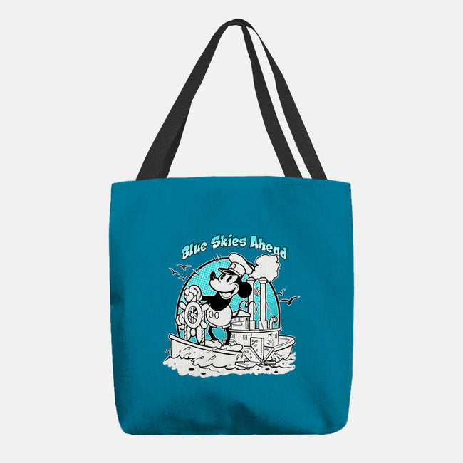 Blue Skies Ahead-None-Basic Tote-Bag-palmstreet