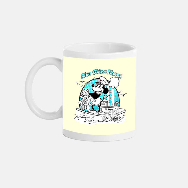 Blue Skies Ahead-None-Mug-Drinkware-palmstreet