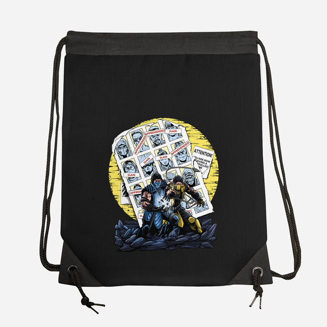 Days Of The Mortal Past-None-Drawstring-Bag-zascanauta