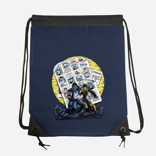 Days Of The Mortal Past-None-Drawstring-Bag-zascanauta