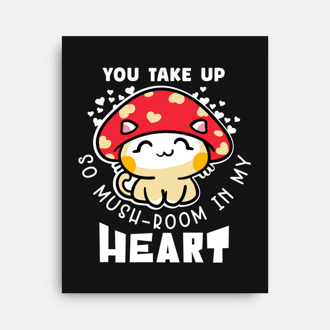 Mushroom Love-None-Stretched-Canvas-bloomgrace28