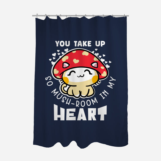 Mushroom Love-None-Polyester-Shower Curtain-bloomgrace28