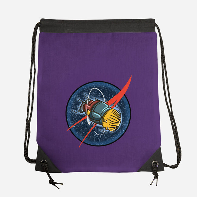 I Am A Asteroid-None-Drawstring-Bag-nickzzarto