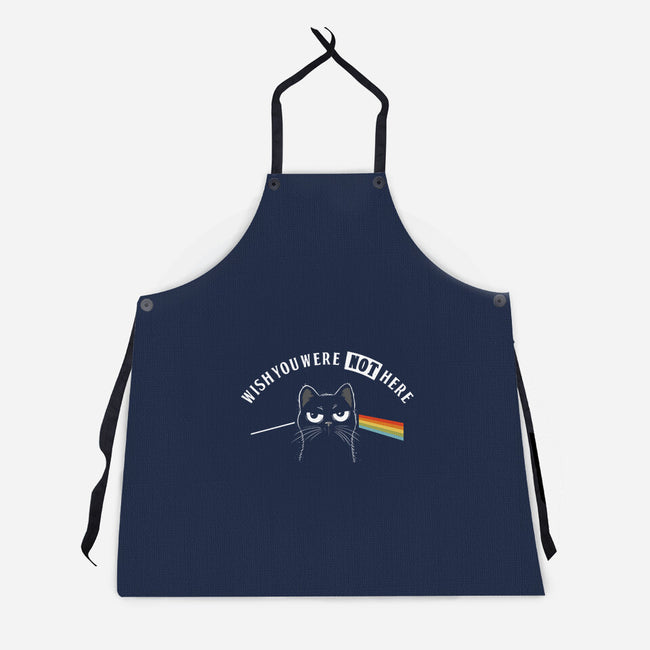 Wish You Were Not Here-Unisex-Kitchen-Apron-erion_designs