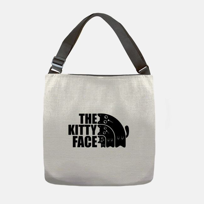 The Kitty Face-None-Adjustable Tote-Bag-erion_designs
