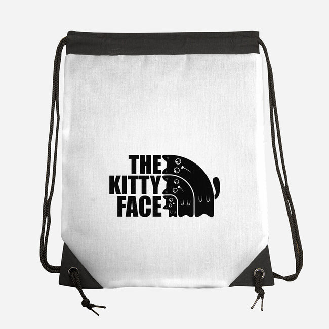 The Kitty Face-None-Drawstring-Bag-erion_designs