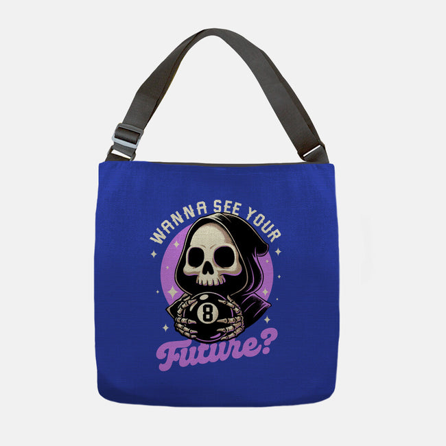 Skull Luck Ball-None-Adjustable Tote-Bag-Studio Mootant