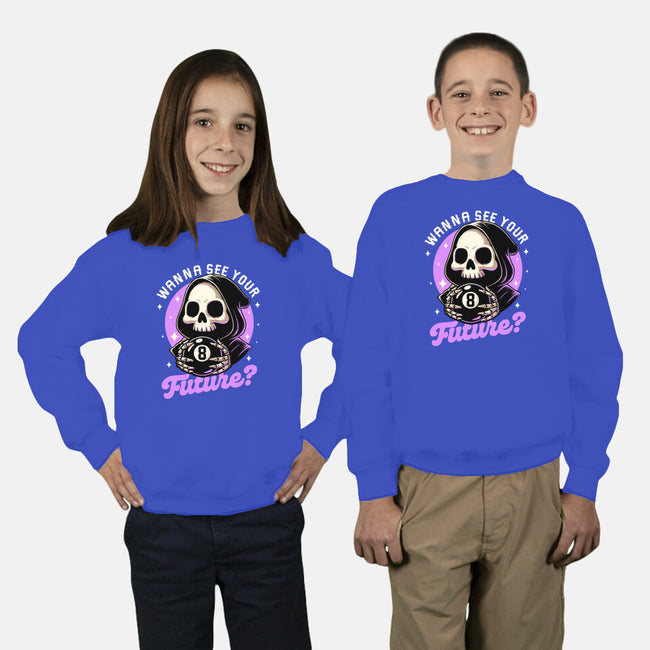 Skull Luck Ball-Youth-Crew Neck-Sweatshirt-Studio Mootant