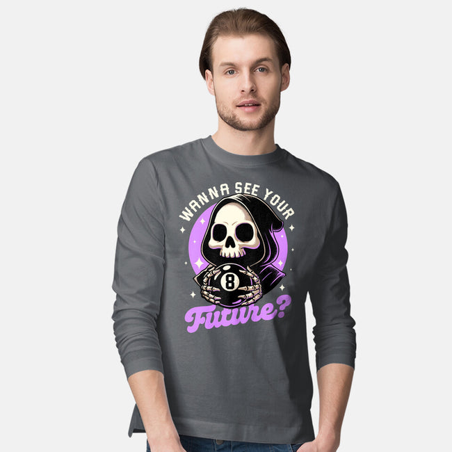 Skull Luck Ball-Mens-Long Sleeved-Tee-Studio Mootant