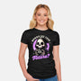 Skull Luck Ball-Womens-Fitted-Tee-Studio Mootant