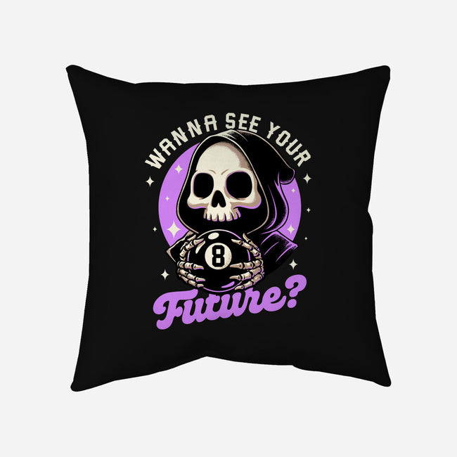 Skull Luck Ball-None-Removable Cover w Insert-Throw Pillow-Studio Mootant