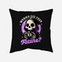 Skull Luck Ball-None-Removable Cover w Insert-Throw Pillow-Studio Mootant