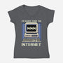 Older Than The Internet-Womens-V-Neck-Tee-Studio Mootant