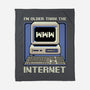 Older Than The Internet-None-Fleece-Blanket-Studio Mootant