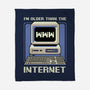 Older Than The Internet-None-Fleece-Blanket-Studio Mootant