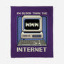 Older Than The Internet-None-Fleece-Blanket-Studio Mootant