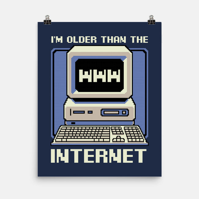 Older Than The Internet-None-Matte-Poster-Studio Mootant