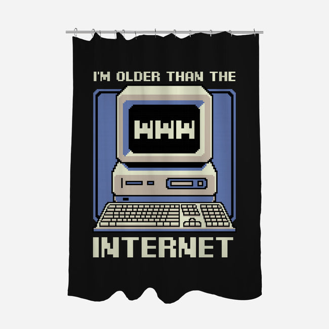 Older Than The Internet-None-Polyester-Shower Curtain-Studio Mootant