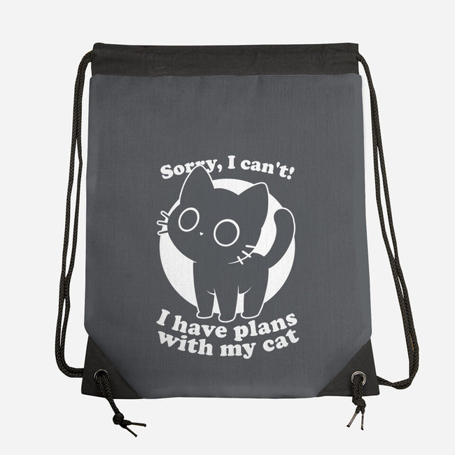 I Like Cats Not People-None-Drawstring-Bag-Studio Mootant