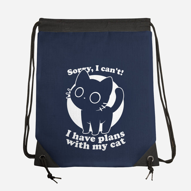I Like Cats Not People-None-Drawstring-Bag-Studio Mootant