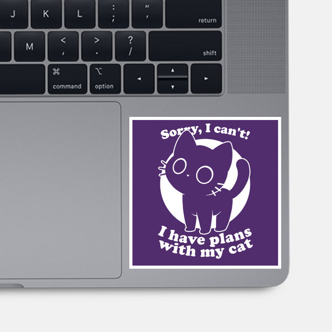 I Like Cats Not People-None-Glossy-Sticker-Studio Mootant