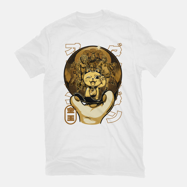 Anime Golden Ball-Womens-Fitted-Tee-Studio Mootant