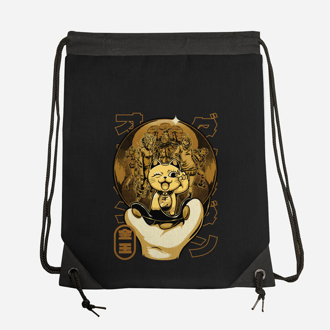 Anime Golden Ball-None-Drawstring-Bag-Studio Mootant
