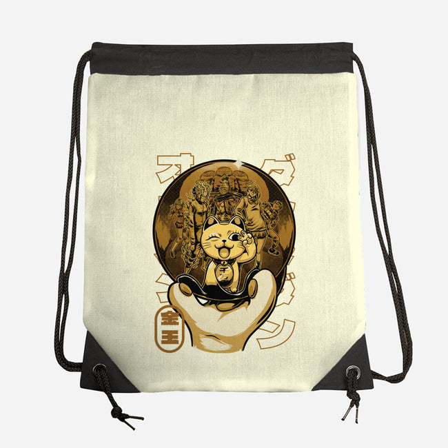 Anime Golden Ball-None-Drawstring-Bag-Studio Mootant