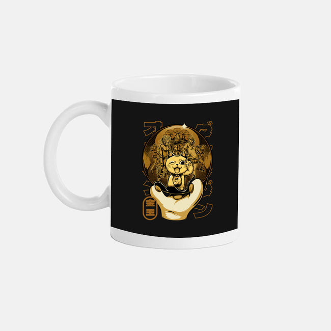 Anime Golden Ball-None-Mug-Drinkware-Studio Mootant