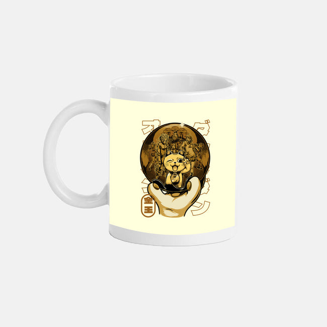 Anime Golden Ball-None-Mug-Drinkware-Studio Mootant