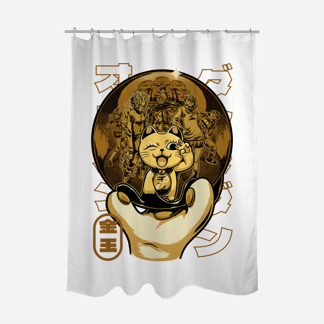 Anime Golden Ball-None-Polyester-Shower Curtain-Studio Mootant