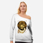 Anime Golden Ball-Womens-Off Shoulder-Sweatshirt-Studio Mootant