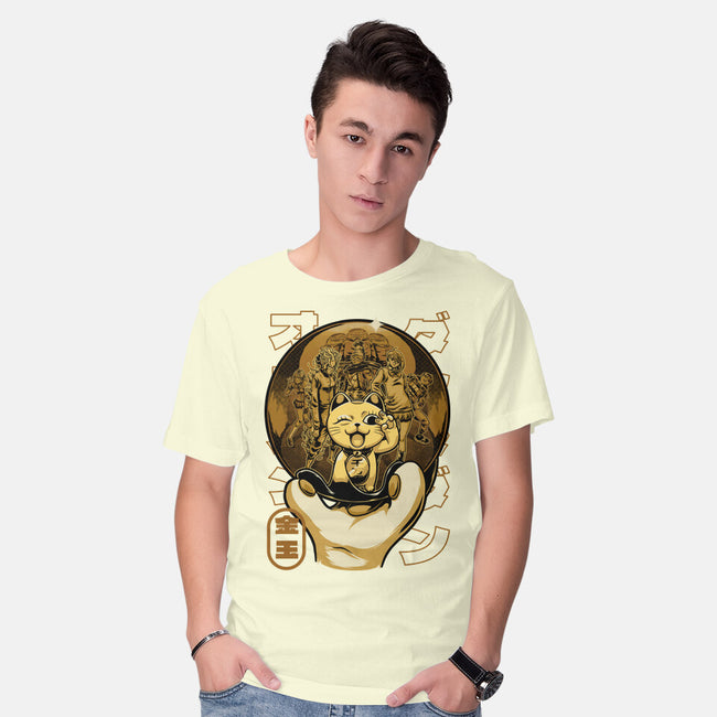 Anime Golden Ball-Mens-Basic-Tee-Studio Mootant