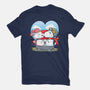 Valentine Dogs-Mens-Basic-Tee-Vallina84