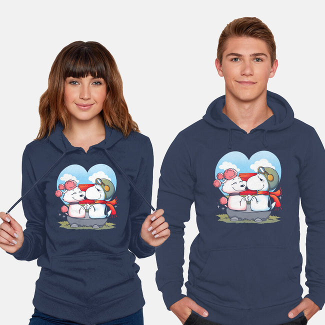 Valentine Dogs-Unisex-Pullover-Sweatshirt-Vallina84