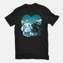 Valentine Dragons-Womens-Fitted-Tee-Vallina84