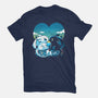 Valentine Dragons-Womens-Fitted-Tee-Vallina84