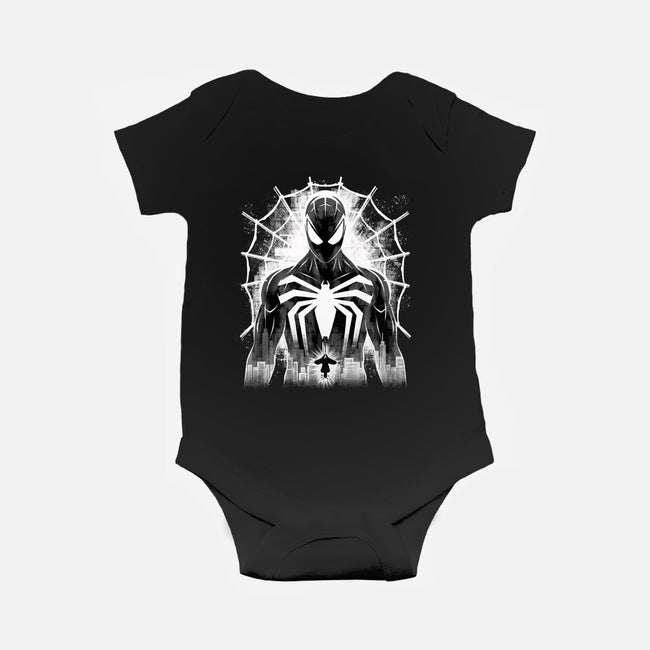 Spider Noir-Baby-Basic-Onesie-rmatix