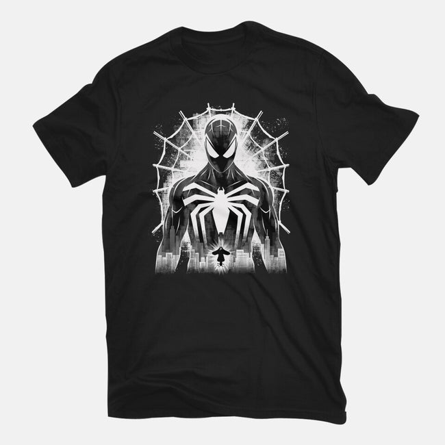Spider Noir-Womens-Fitted-Tee-rmatix