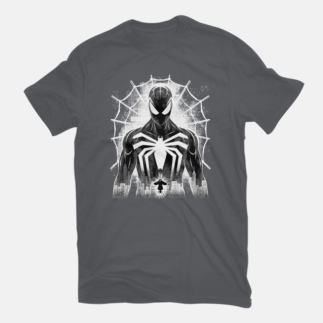 Spider Noir-Womens-Fitted-Tee-rmatix