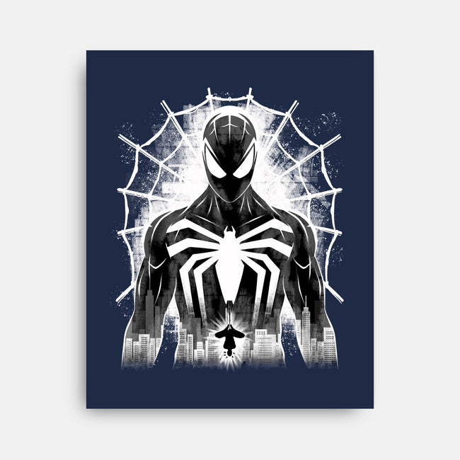 Spider Noir-None-Stretched-Canvas-rmatix