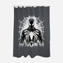 Spider Noir-None-Polyester-Shower Curtain-rmatix