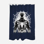 Spider Noir-None-Polyester-Shower Curtain-rmatix