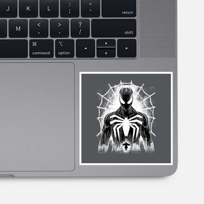 Spider Noir-None-Glossy-Sticker-rmatix