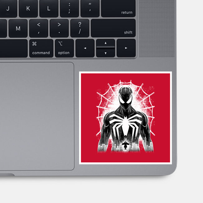 Spider Noir-None-Glossy-Sticker-rmatix