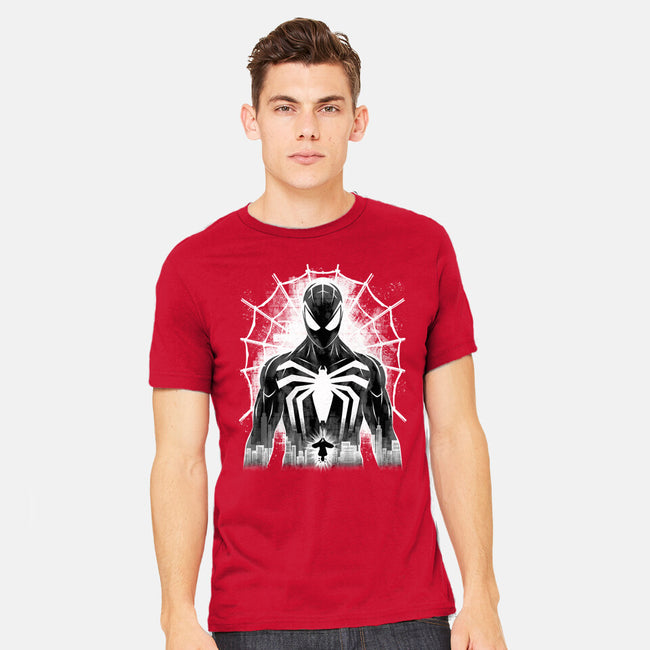 Spider Noir-Mens-Heavyweight-Tee-rmatix